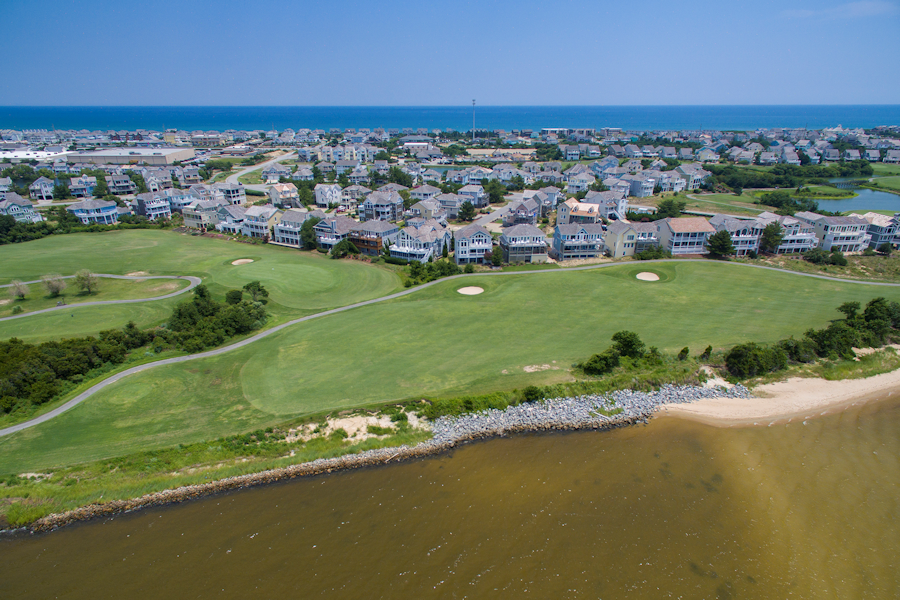 Section of Nags Head Golf Links golf course