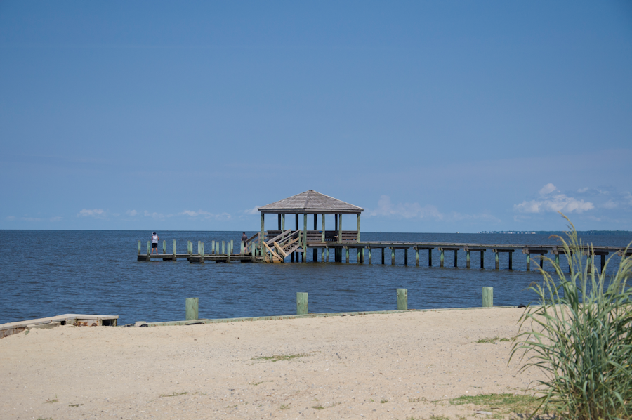 Sound side Access and pier