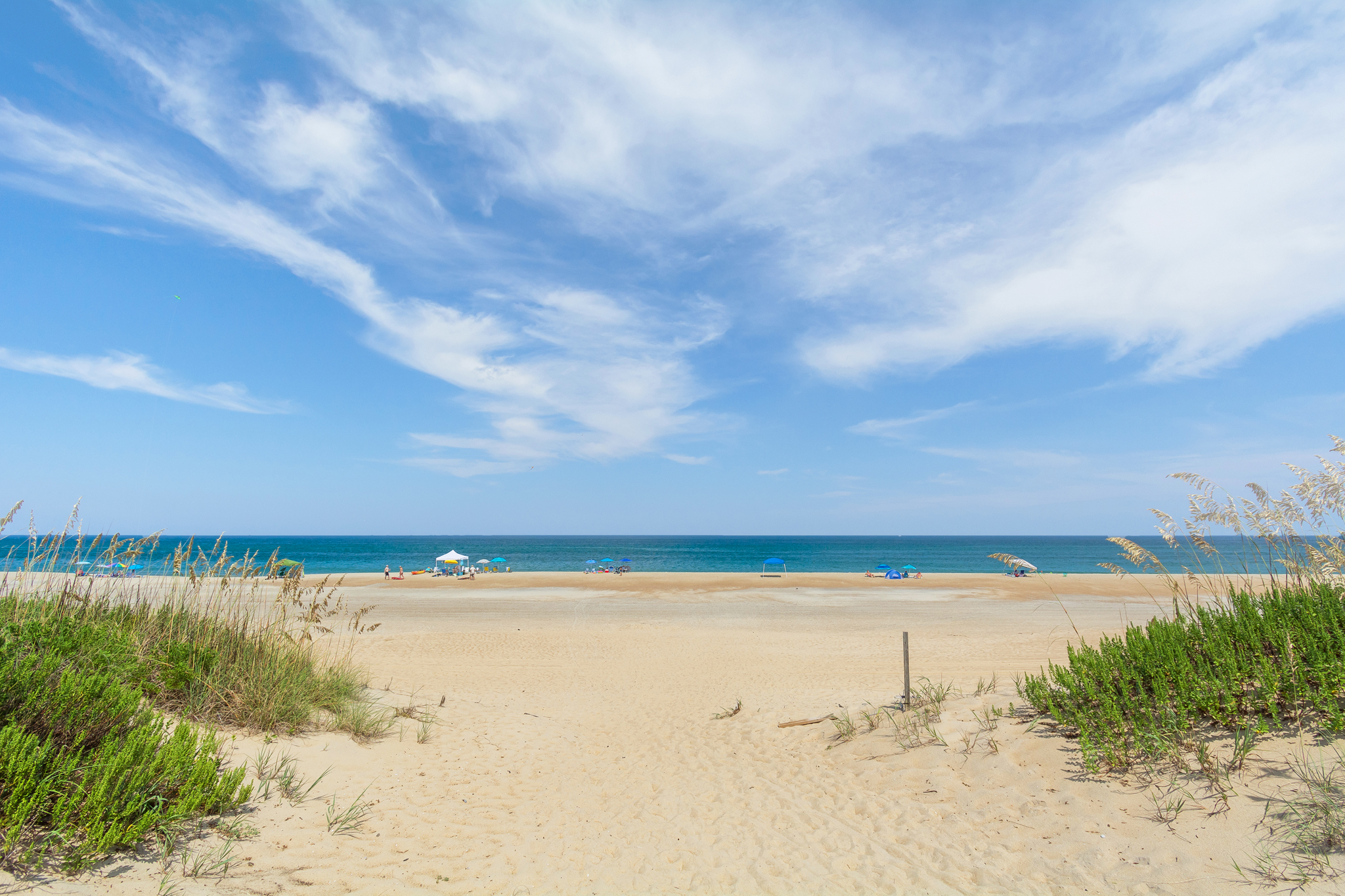 oceanfront beach access with view of ocean